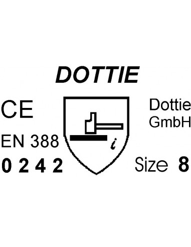 BLUE DOTTIE® Protection Glove Dottie  guanti v