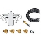 Kit de pièces de raccordement PRO perma-tec perma Brosses spéciales et supports