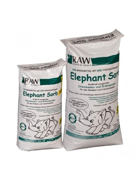 Chemikalien- und Ölbindemittel Elephant Sorb Special, 20 ltr. Typ III R  Oil absorbents