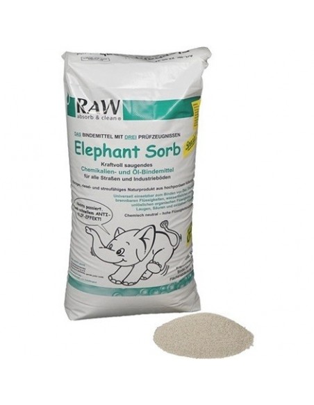 Chemikalien- und Ölbindemittel Elephant Sorb Special, 20 ltr. Typ III R  Oil absorbents