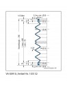 Soffietto V6-00910 Freudenberg ehemals CFW und Simrit Simrit V6-programma standard v