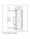 Soufflet V6-01075 Freudenberg ehemals CFW und Simrit Soufflets Simrit V6-programme standard