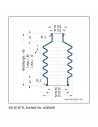 Soufflet V6-01019 Freudenberg ehemals CFW und Simrit Soufflets Simrit V6-programme standard