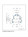 Soffietto V6-00949 Freudenberg ehemals CFW und Simrit Simrit V6-programma standard v