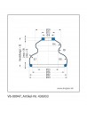 Soffietto V6-00947 Freudenberg ehemals CFW und Simrit Simrit V6-programma standard v