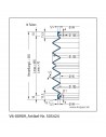 Soffietto V6-00909 Freudenberg ehemals CFW und Simrit Simrit V6-programma standard v
