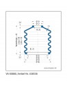 Fuelle de proteccion V6-00880 Freudenberg ehemals CFW und Simrit Simrit V6-programa estándar