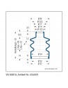 Soufflet V6-00816 Freudenberg ehemals CFW und Simrit Soufflets Simrit V6-programme standard