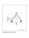 Vouwbalg V6-00800 Freudenberg ehemals CFW und Simrit Simrit V6-standaard programma