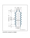 Soufflet V6-00792 Freudenberg ehemals CFW und Simrit Soufflets Simrit V6-programme standard