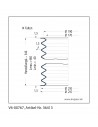 Fuelle de proteccion V6-00767 Freudenberg ehemals CFW und Simrit Simrit V6-programa estándar