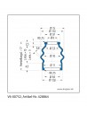 Soufflet V6-00752 Freudenberg ehemals CFW und Simrit Soufflets Simrit V6-programme standard