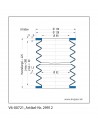 Soufflet V6-00721 Freudenberg ehemals CFW und Simrit Soufflets Simrit V6-programme standard