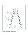 Soffietto V6-00714 Freudenberg ehemals CFW und Simrit Simrit V6-programma standard v