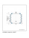 Soffietto V6-00662 Freudenberg ehemals CFW und Simrit Simrit V6-programma standard v