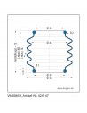 Fuelle de proteccion V6-00659 Freudenberg ehemals CFW und Simrit Simrit V6-programa estándar