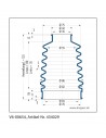 Soffietto V6-00654 Freudenberg ehemals CFW und Simrit Simrit V6-programma standard v