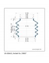 Soufflet V6-00643 Freudenberg ehemals CFW und Simrit Soufflets Simrit V6-programme standard