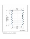 Fuelle de proteccion V6-00638 Freudenberg ehemals CFW und Simrit Simrit V6-programa estándar