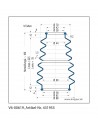 Protection Bellow V6-00619 Freudenberg ehemals CFW und Simrit Simrit V6-standard range