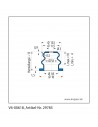 Soufflet V6-00618 Freudenberg ehemals CFW und Simrit Soufflets Simrit V6-programme standard