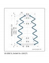 Soffietto V6-00610 Freudenberg ehemals CFW und Simrit Simrit V6-programma standard v