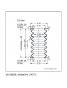 Fuelle de proteccion V6-00606 Freudenberg ehemals CFW und Simrit Simrit V6-programa estándar