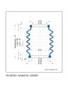 Soufflet V6-00592 Freudenberg ehemals CFW und Simrit Soufflets Simrit V6-programme standard