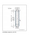 Soffietto V6-00586 Freudenberg ehemals CFW und Simrit Simrit V6-programma standard v