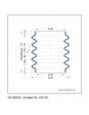 Soufflet V6-00541 Freudenberg ehemals CFW und Simrit Soufflets Simrit V6-programme standard