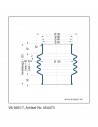 Fuelle de proteccion V6-00517 Freudenberg ehemals CFW und Simrit Simrit V6-programa estándar
