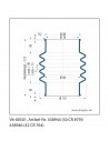 Soufflet V6-00501 Freudenberg ehemals CFW und Simrit Soufflets Simrit V6-programme standard