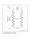 Soufflet V6-00468 Freudenberg ehemals CFW und Simrit Soufflets Simrit V6-programme standard