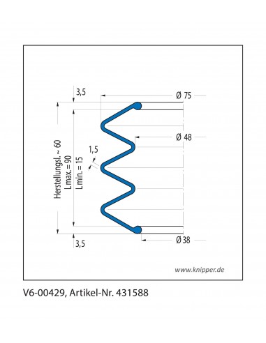Fuelle de proteccion V6-00429 Freudenberg ehemals CFW und Simrit Simrit V6-programa estándar