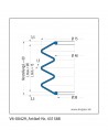 Fuelle de proteccion V6-00429 Freudenberg ehemals CFW und Simrit Simrit V6-programa estándar