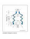 Soffietto V6-00423 Freudenberg ehemals CFW und Simrit Simrit V6-programma standard v