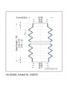 Fuelle de proteccion V6-00400 Freudenberg ehemals CFW und Simrit Simrit V6-programa estándar