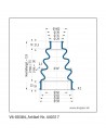 Fuelle de proteccion V6-00384 Freudenberg ehemals CFW und Simrit Simrit V6-programa estándar