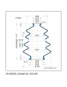 Fuelle de proteccion V6-00365 Freudenberg ehemals CFW und Simrit Simrit V6-programa estándar