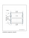 Soffietto V6-00332 Freudenberg ehemals CFW und Simrit Simrit V6-programma standard v