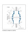 Soufflet V6-00325 Freudenberg ehemals CFW und Simrit Soufflets Simrit V6-programme standard