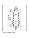Soufflet V6-00195 Freudenberg ehemals CFW und Simrit Soufflets Simrit V6-programme standard