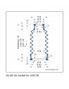 Soffietto V6-00156 Freudenberg ehemals CFW und Simrit Simrit V6-programma standard v