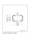 Fuelle de proteccion V6-00127 Freudenberg ehemals CFW und Simrit Simrit V6-programa estándar
