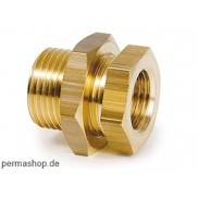 Raccord passe-cloison G3/8e x G1/4i A601 perma-tec perma Equerres / Tôles