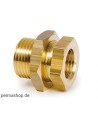 Nipplo a paratia G3/8e x G1/4i A601 perma-tec perma gomiti v