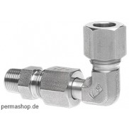 Raccord à olive R1/8e pour eØ 8 mm 90° réglable INOX perma-tec perma Raccords de flexibles / Flexibles