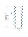 Soufflet V6-0053 Freudenberg ehemals CFW und Simrit Soufflets Simrit V6-programme standard