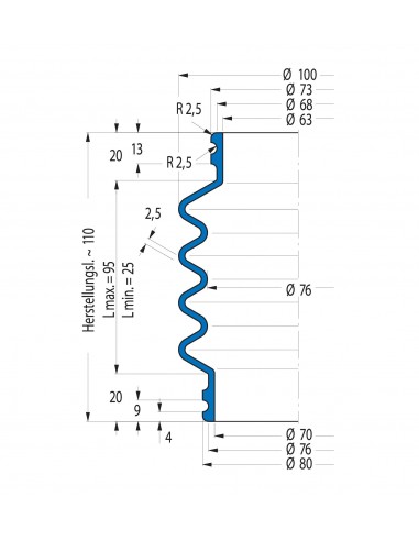 Protection Below V6-00242 Freudenberg ehemals CFW und Simrit Simrit V6-standard range