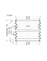 Soffietto V6-00332 Freudenberg ehemals CFW und Simrit Simrit V6-programma standard v